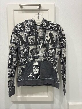 Disney Parks zip up villains hoodie,